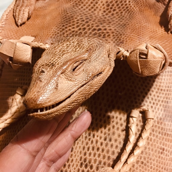 🐊 Leather Gator Purse
